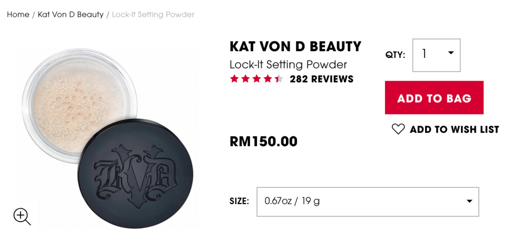 Sephora singapore vs malaysia