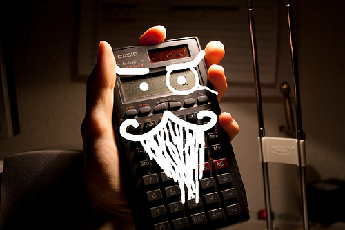 Sure, I’ll explain the maturity date. Get me that liquid paper and your calculator.