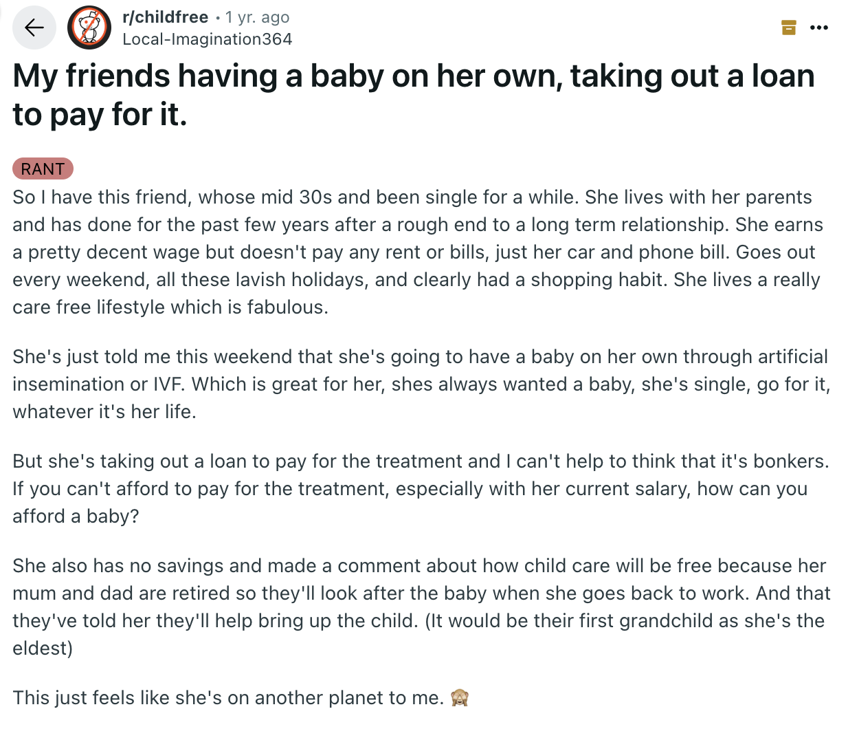 3 personal loan for ivf treatment reddit