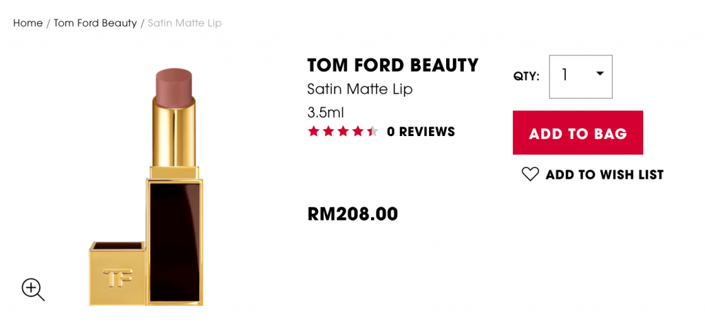 Sephora singapore vs malaysia