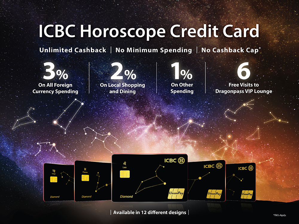 ICBC Horoscope Credit Card banner