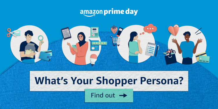 Amazon Prime Day 2020 Amazon.sg What's Your Shopper Persona