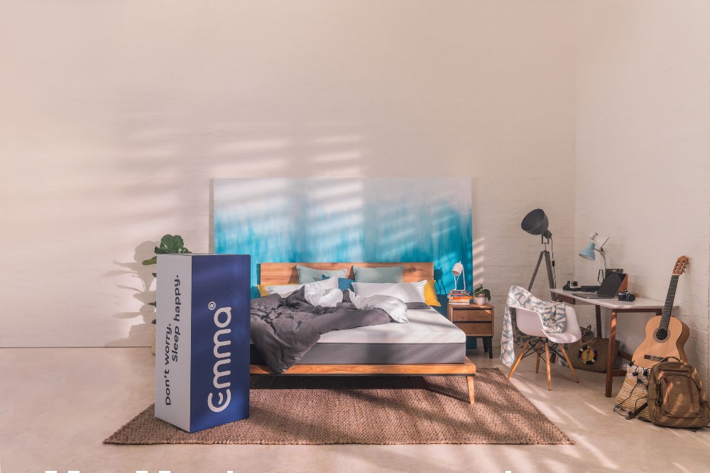 Emma Sleep mattress - productivity and sleep - bed in a box