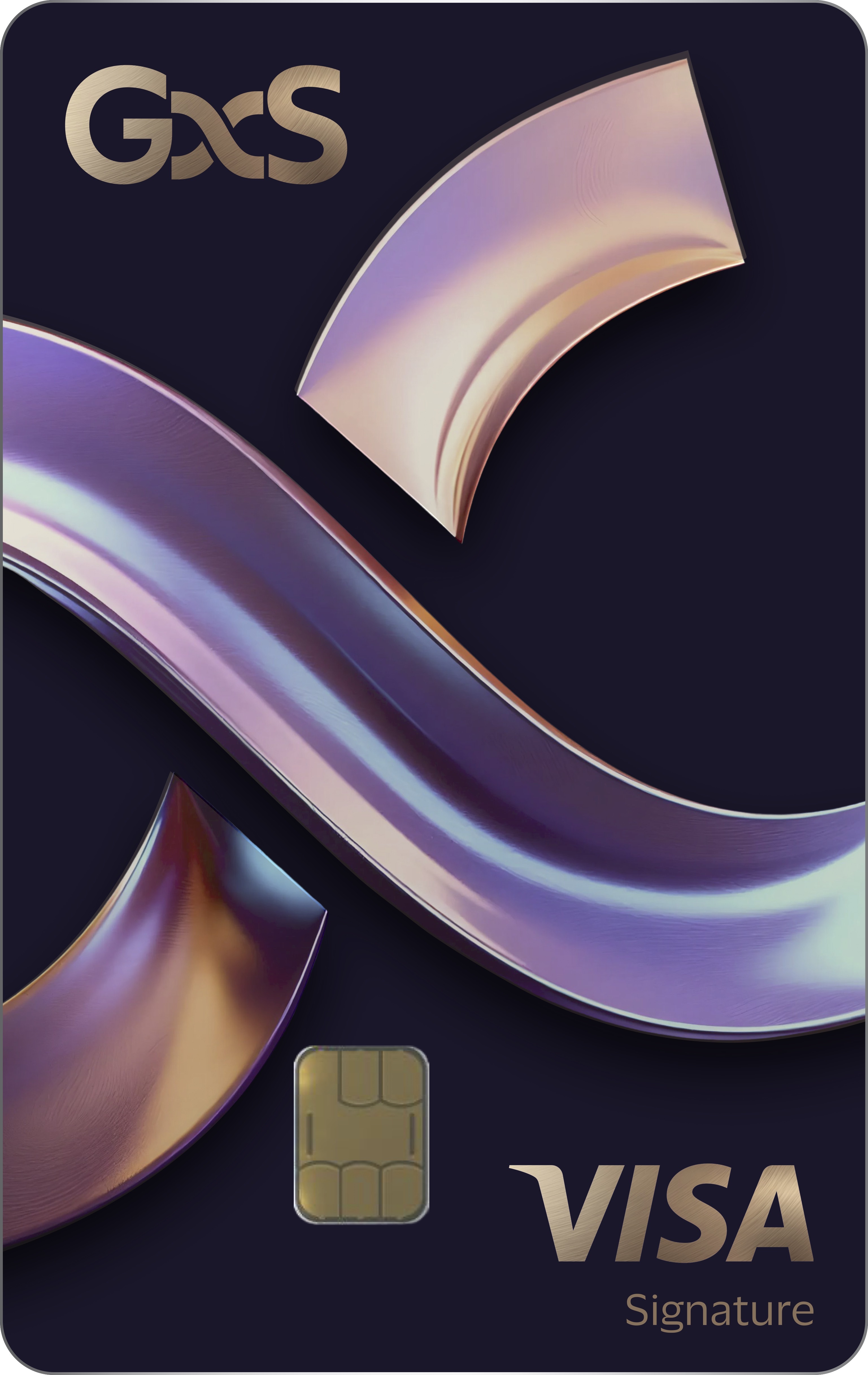 GXS Credit Card metal