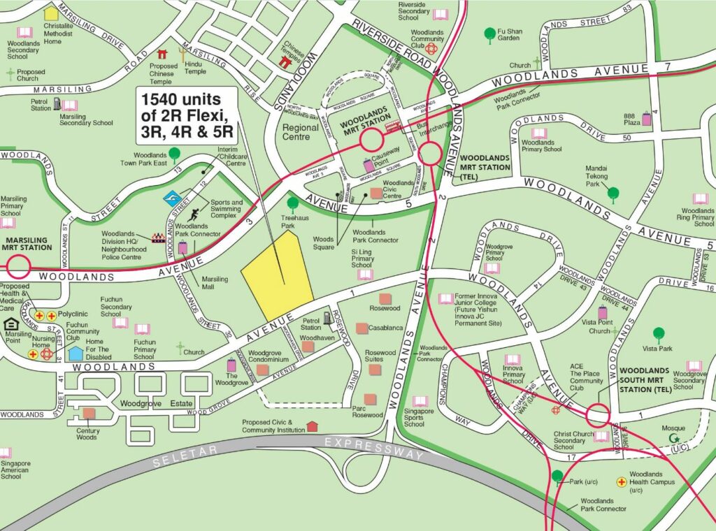 woodlands BTO may 2021 launch