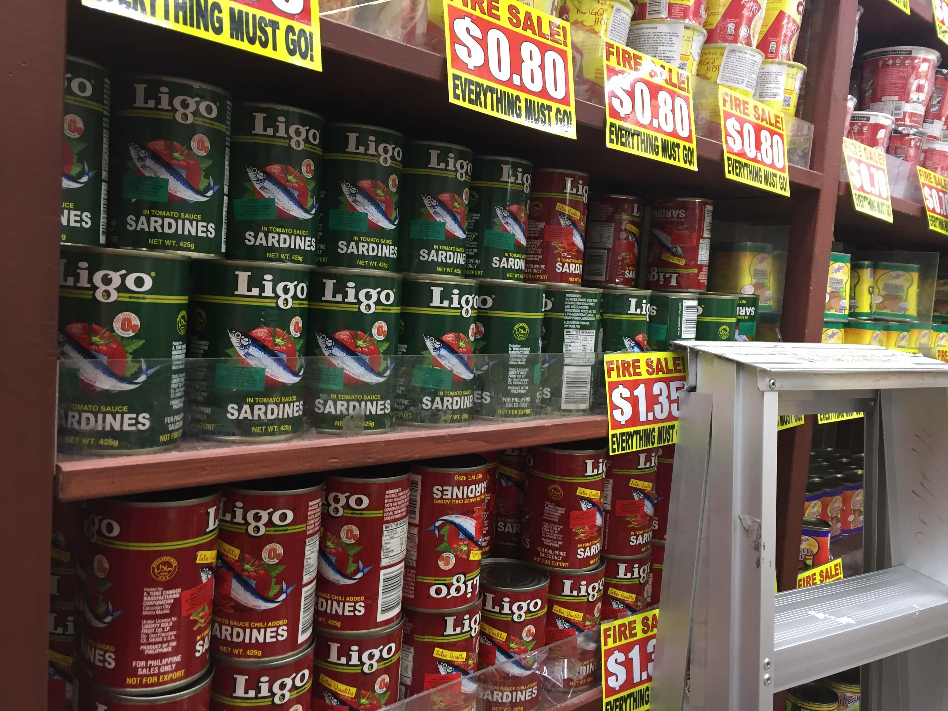 abc valudollar ligo canned sardines