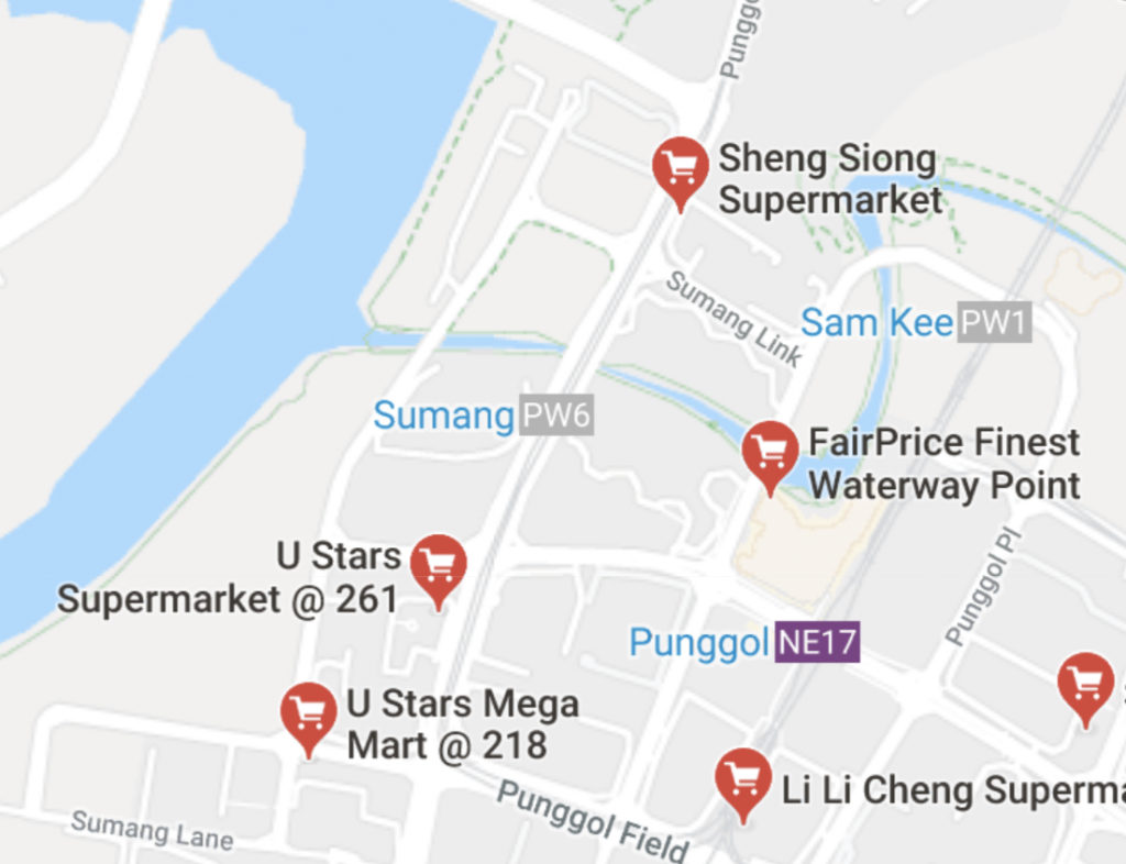 sumang walk ec supermarket map