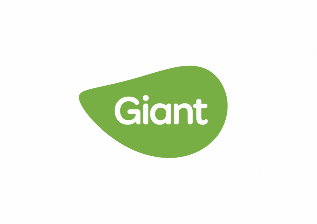 Giant Singapore new logo 2020 green leaf
