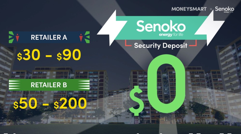 Senoko Energy OEM Open Electricity Market Security Deposit Comparison