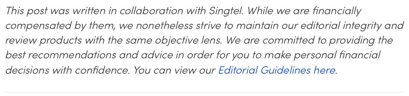 Editorial Guidelines
