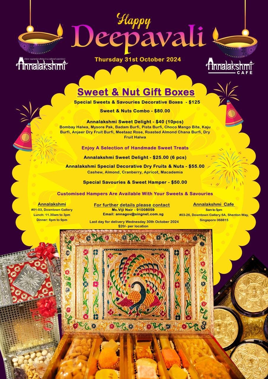 annalakshmi deepavali sweets