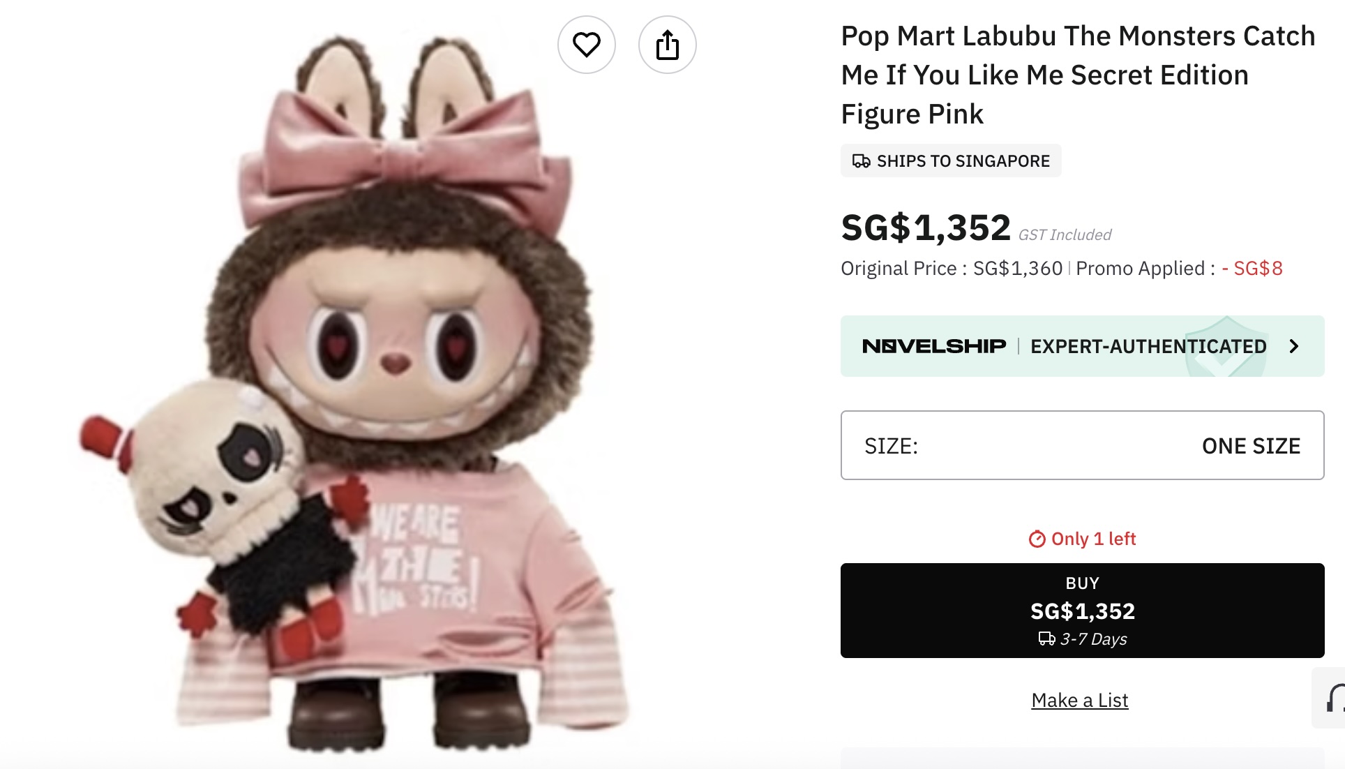 catch me if you like me secret piece retail price
