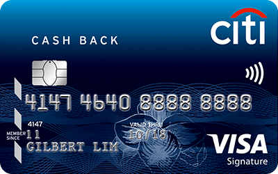 citi cash back card weekend dining
