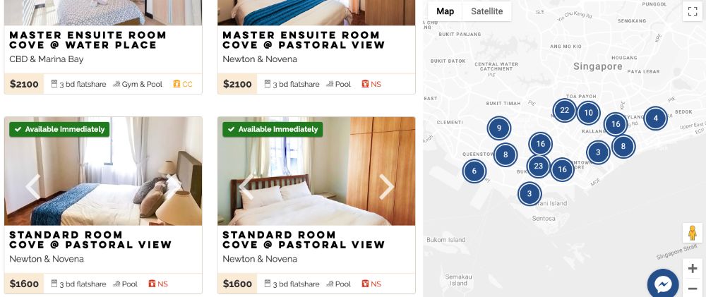 cove co-living singapore