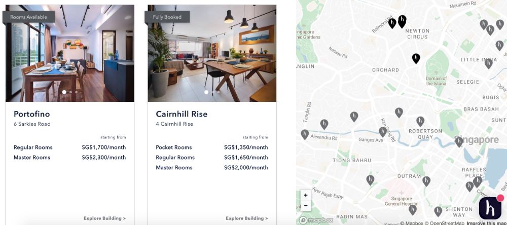 hmlet co-living singapore