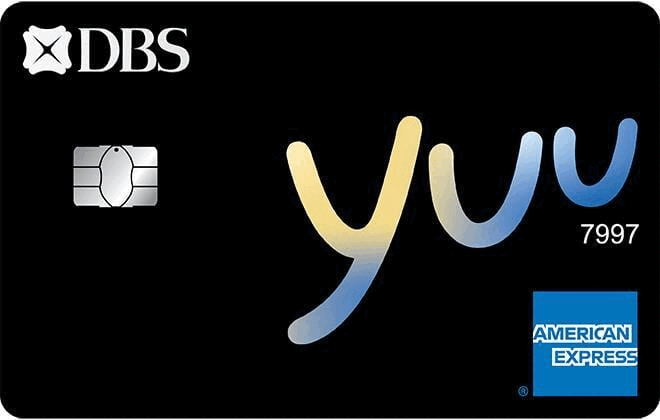 dbs yuu visa and amex card