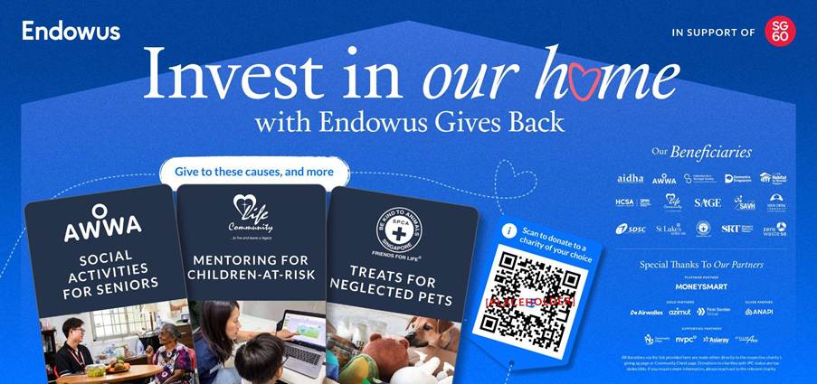 endowus gives back 2025