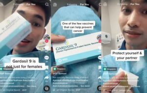 TikTok creator, GP Samuel, sheds light on the Gardasil9 HPV vaccine's suitability for men too.