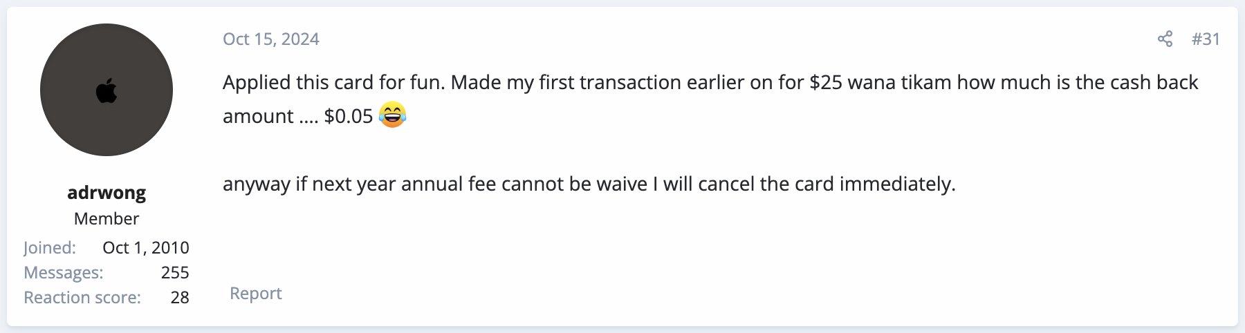 gxs flexicard cashback earned