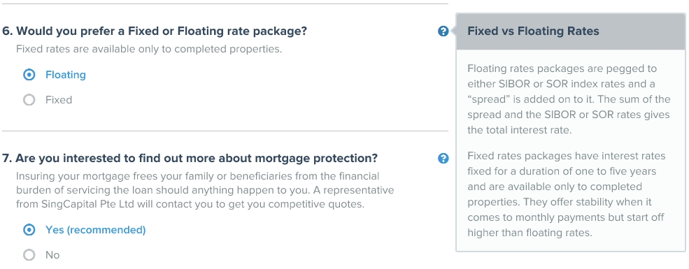 home loan calculator fixed vs floating interest rate mortgage protection