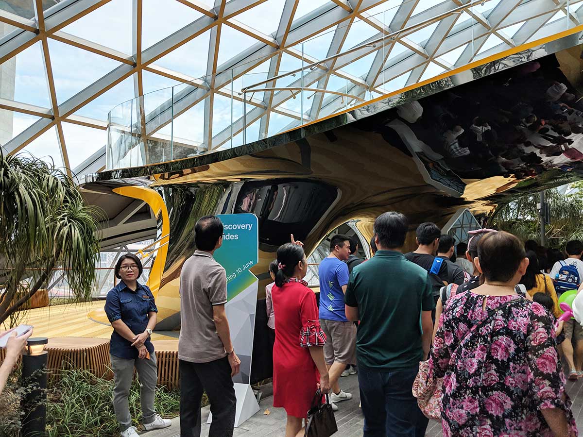 jewel changi airport discovery slides