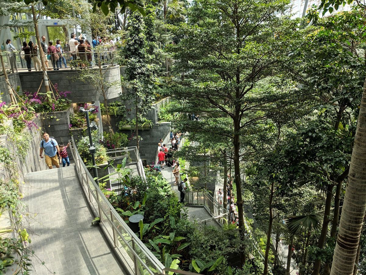 jewel changi staircases