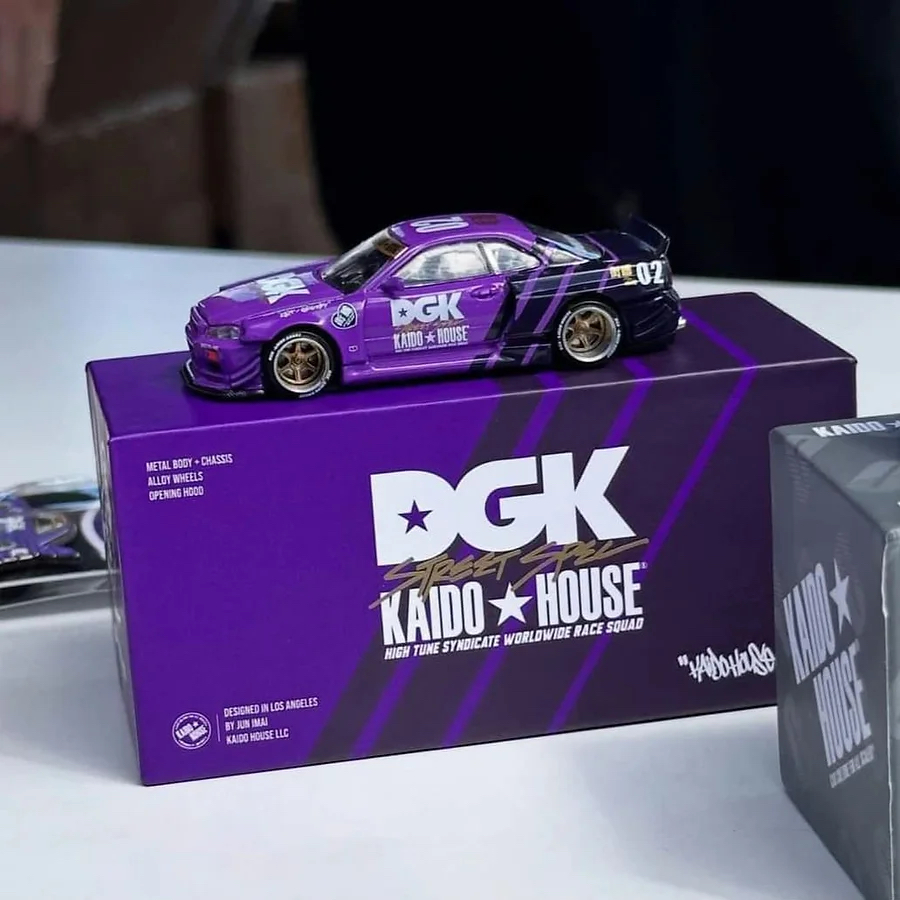 kaido house purple dgk nissan skyline r34