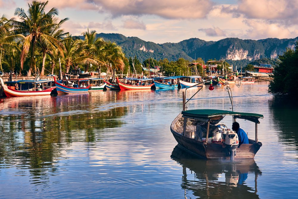singapore to langkawi by train & boat