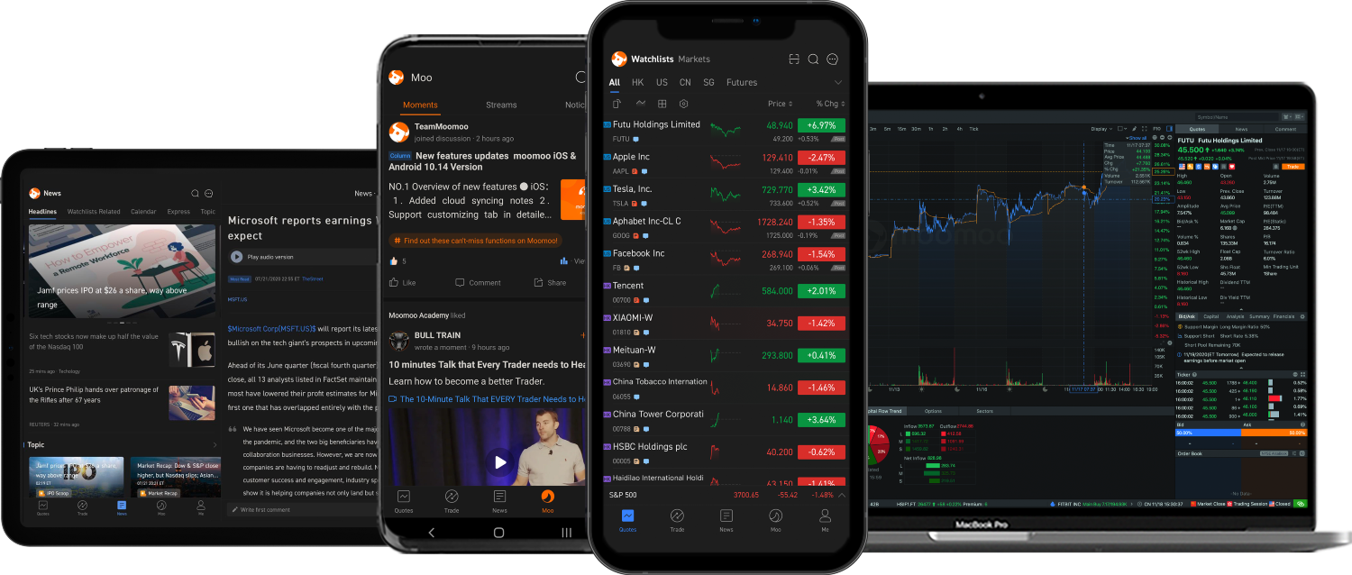 FUTU SG Singapore Moomoo stock trading app best trading app Singapore