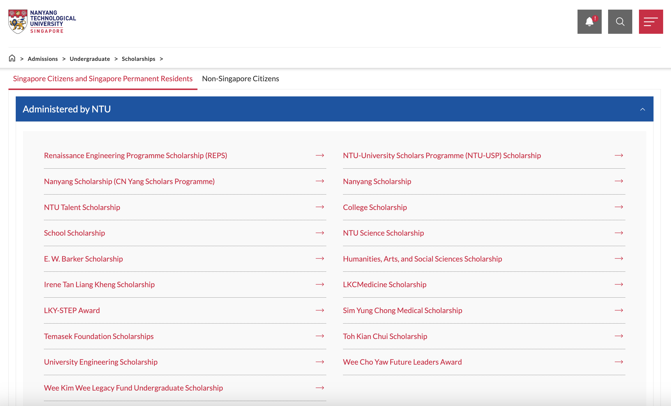 ntu-freshmen-scholarships-singapore-citizens