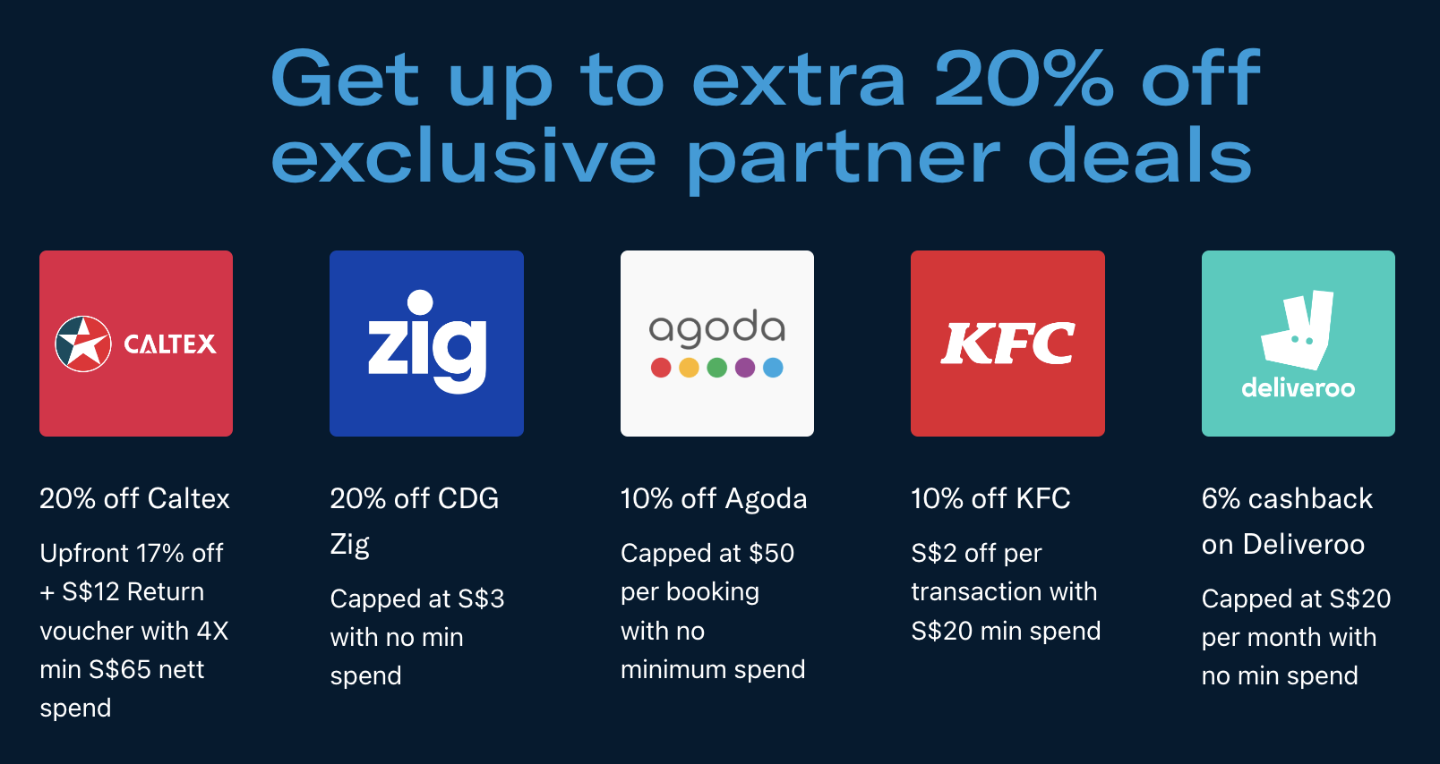 trust cashback credit card partner deals