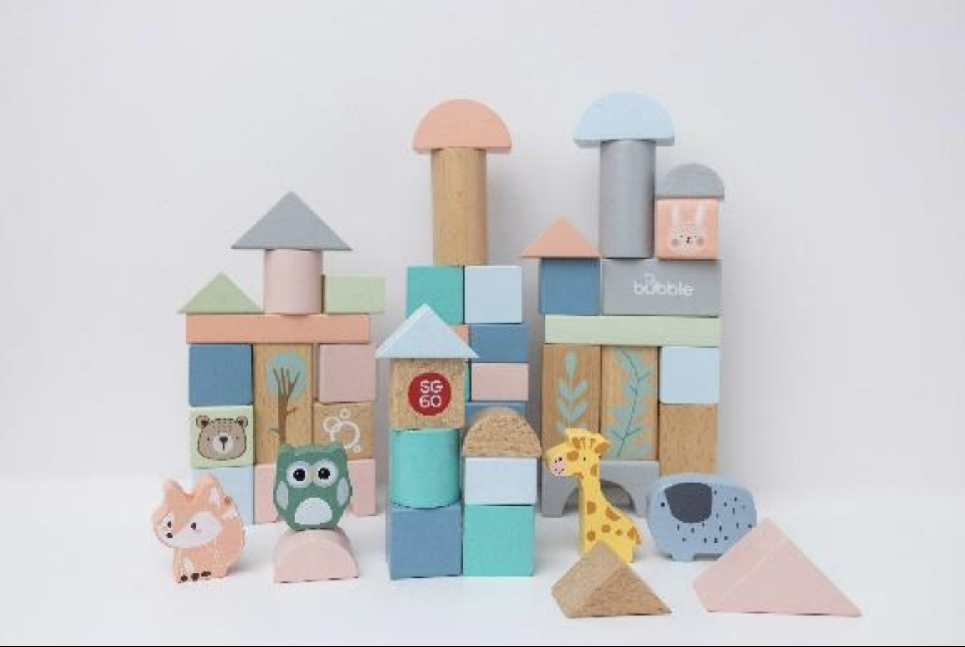 wooden building blocks